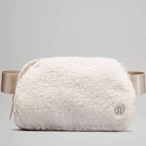 Lululemon Shearling Belt Bag